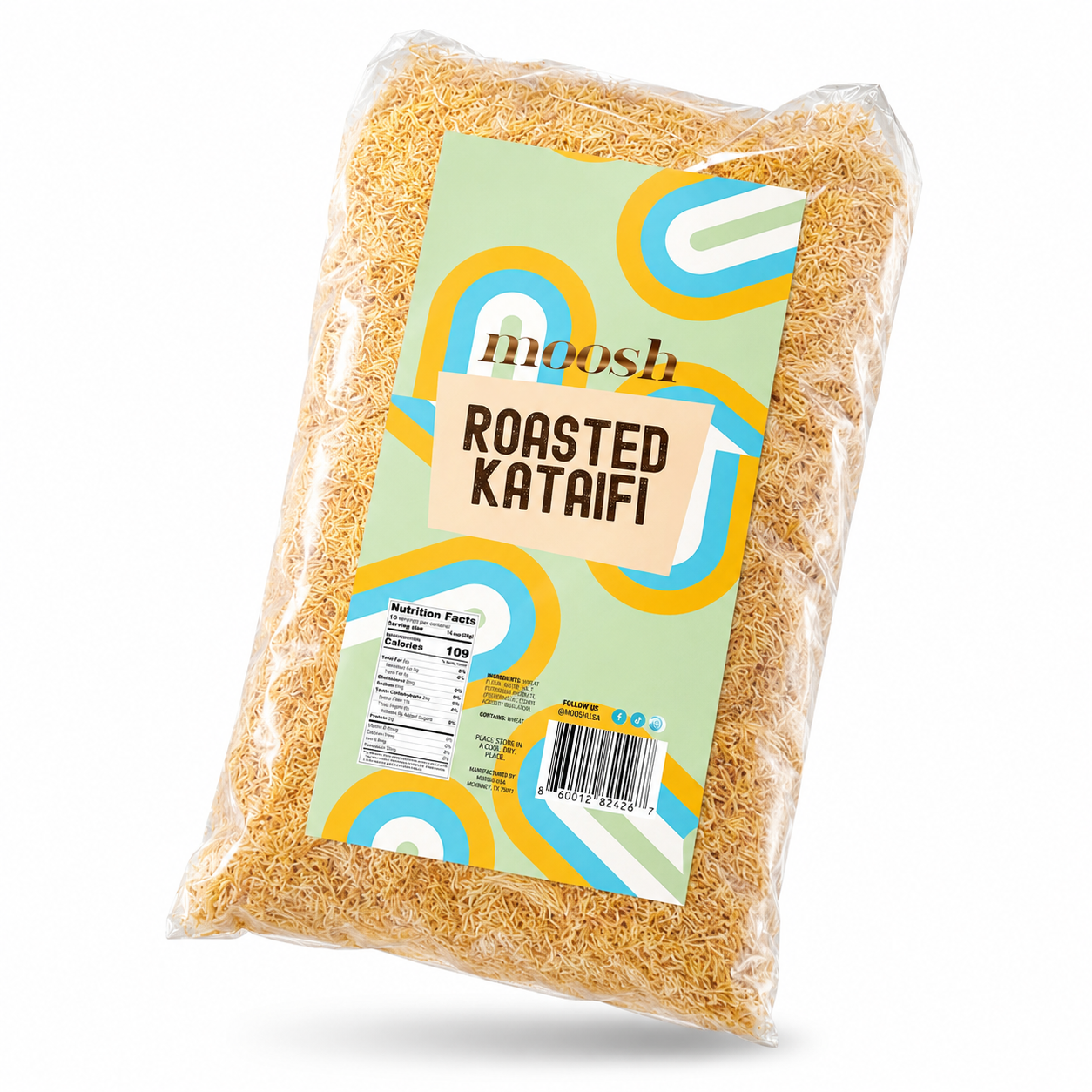 Roasted Kataifi 1 lb Bulk Bag