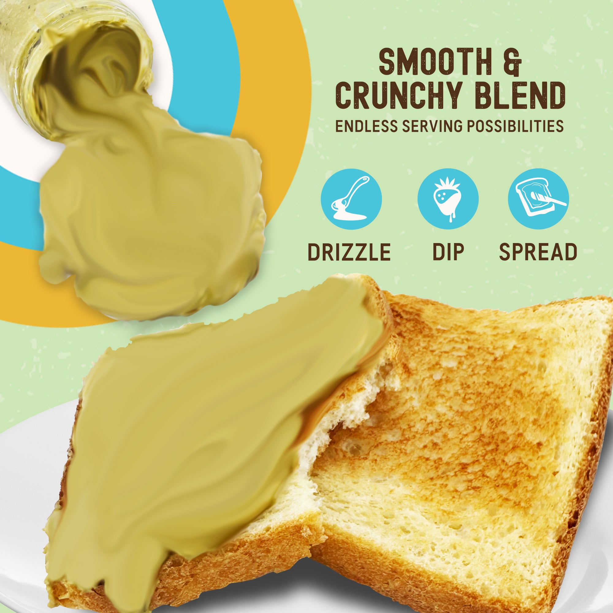 Pistachio Cream, Paste, Spread, Pistachio Cream for Dubai Chocolate Bar, 8 oz