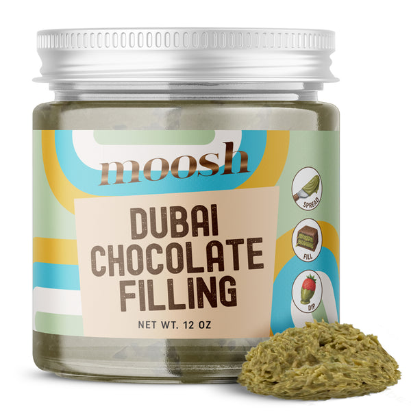 Dubai Chocolate Pistachio Filling (12 oz) | Viral Kataifi Spread
