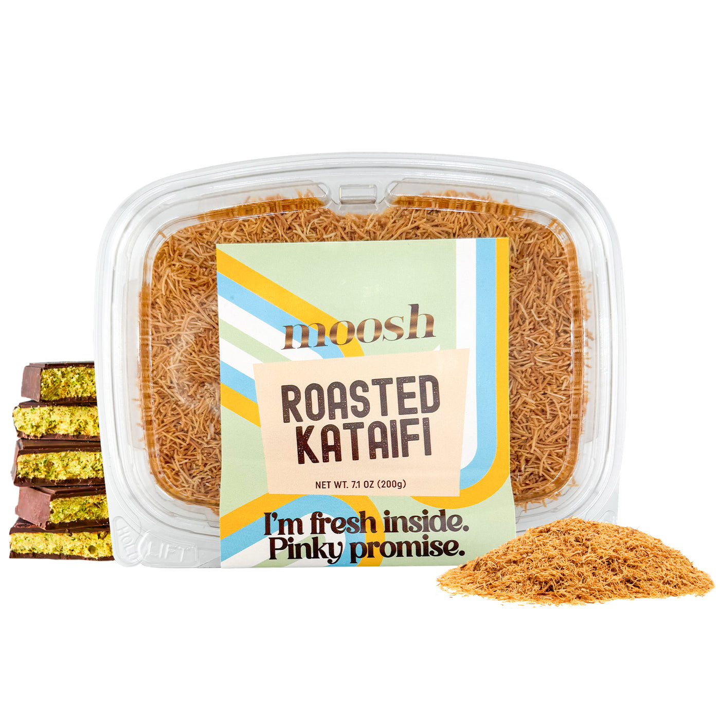 Kataifi Pastry, 7.1 oz | Toasted Shredded Fillo Dough for Dubai Chocolate