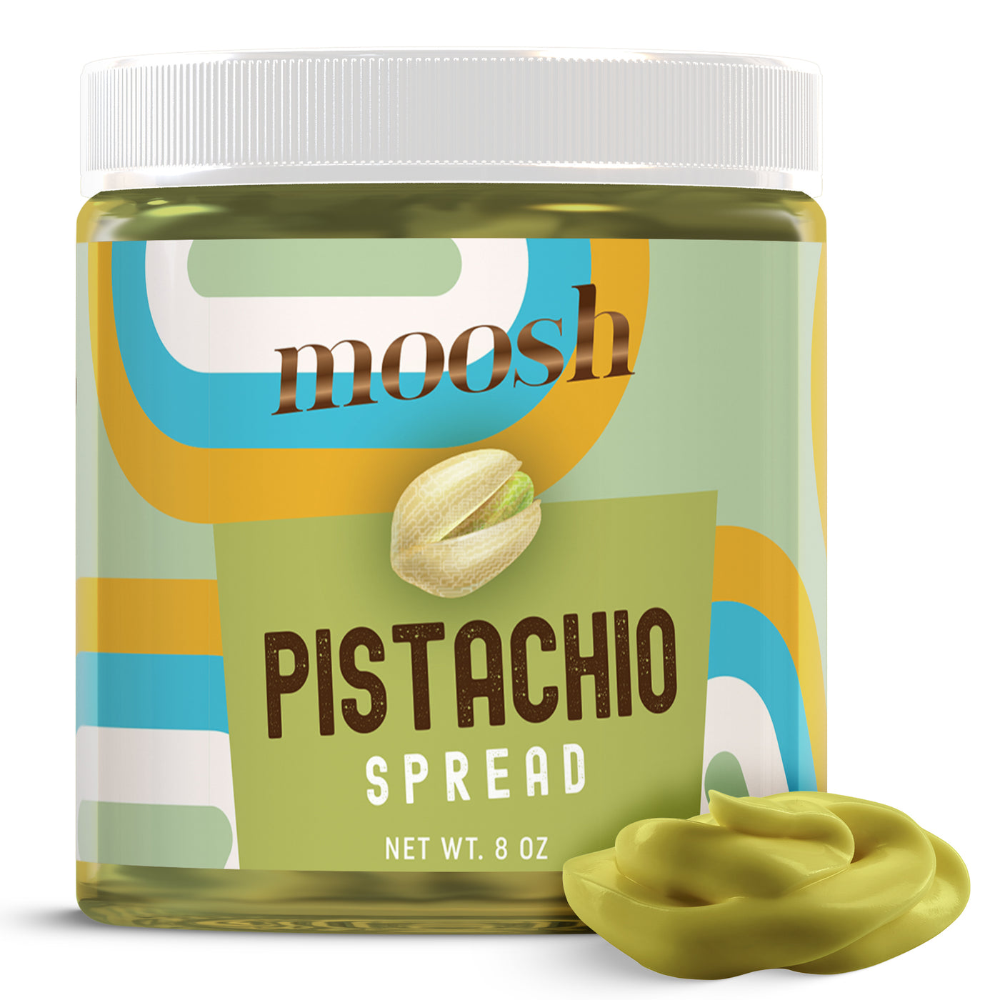Pistachio Cream Spread, 8 oz | Smooth Pistachio Butter