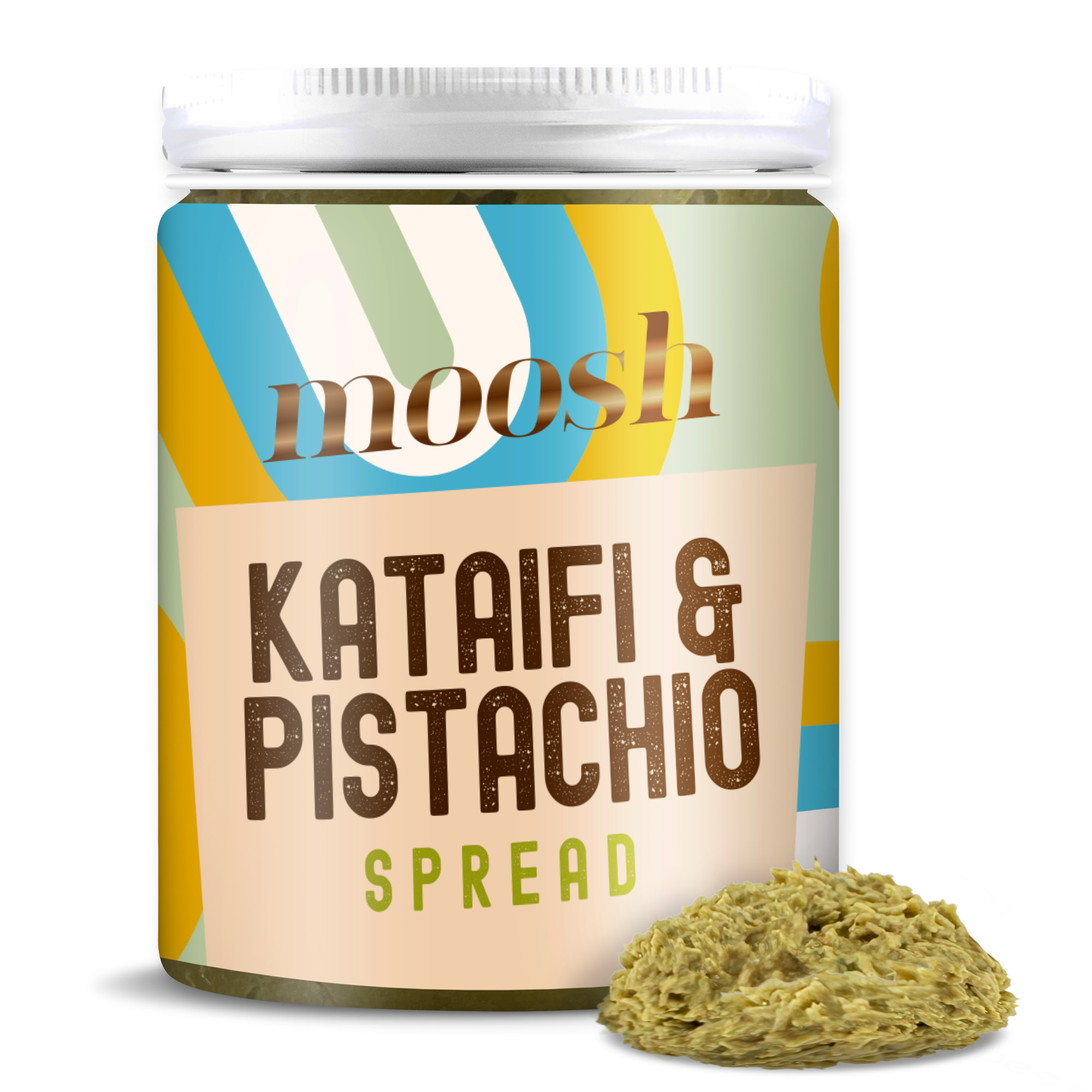 Pistachio & Kataifi Filling Spread Jar | Dubai Chocolate FIlling
